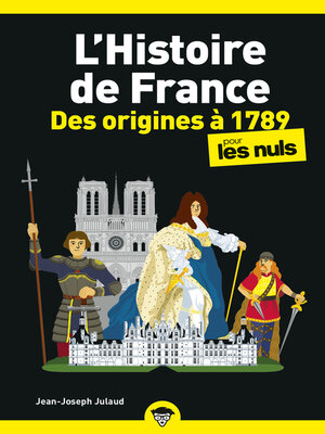 cover image of L'Histoire de France pour les Nuls, des origines à 1789
